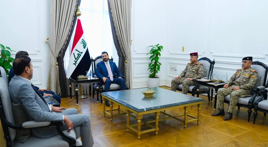 الزيدي يستقبل وفدًا من التيار الوطني الشيعي
