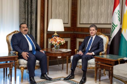 السامرائي وبارزاني يؤكدان أهمية الحوار السياسي واستكمال الكابينة الحكومية