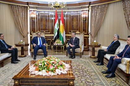 السامرائي ومسرور بارزاني يؤكدان أهمية التنسيق بين بغداد وأربيل