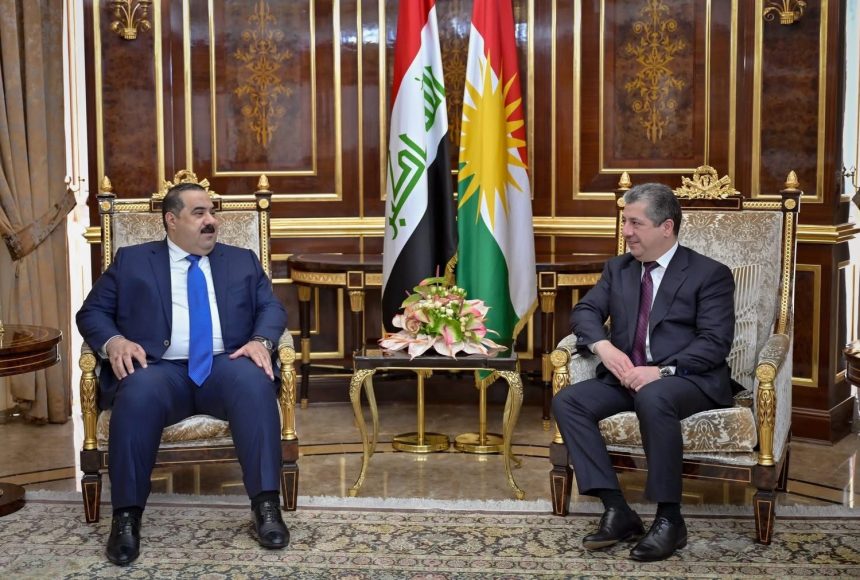 السامرائي ومسرور بارزاني يؤكدان أهمية التنسيق بين بغداد وأربيل
