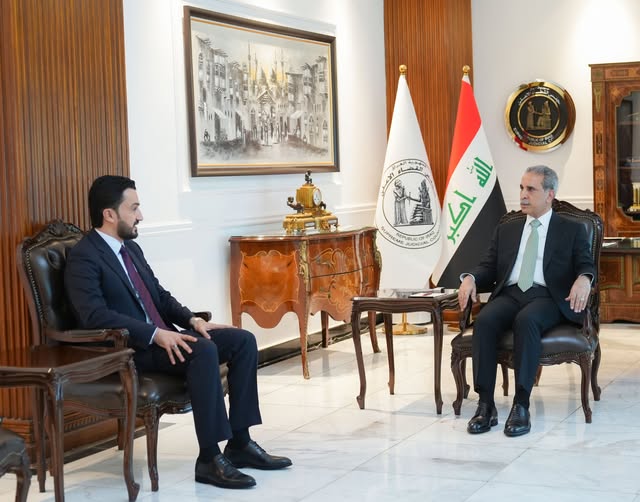 رئيس مجلس القضاء الأعلى ووزير الاتصالات يبحثان القضايا والملفات القانونية التي تخص قطاع الاتصالات