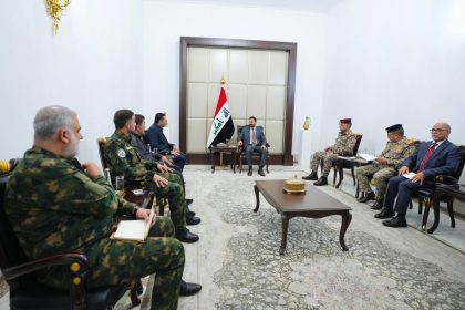 الزيدي لوفدي العصائب وكتائب الإمام علي: العراق يشهد تحولاً مهماً والمرحلة الحالية مرحلة بناء وإعمار