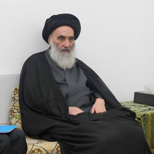 السيد السيستاني يعزي بوفاة المرجع الديني الشيخ محمد إسحاق الفياض