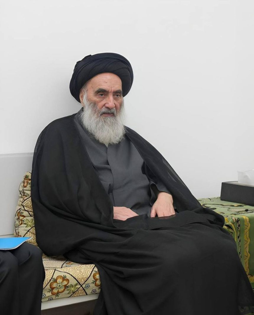السيد السيستاني يعزي بوفاة المرجع الديني الشيخ محمد إسحاق الفياض