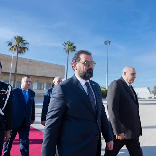 رئيس مجلس النواب هيبت الحلبوسي يختتم زيارته إلى الأردن