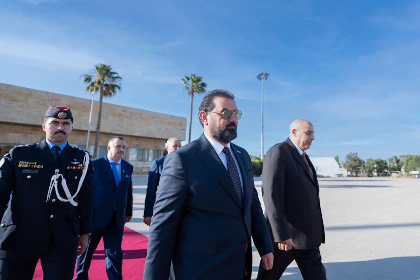 رئيس مجلس النواب هيبت الحلبوسي يختتم زيارته إلى الأردن