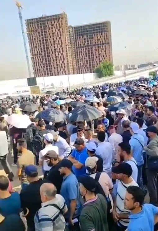بالفيديو.. تظاهرة جديدة للخريجين القدامى في بغداد للمطالبة بالتعيين
