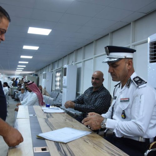 مدير المرور: أي معاملة مرورية أصولية تنجز خلال نصف ساعة