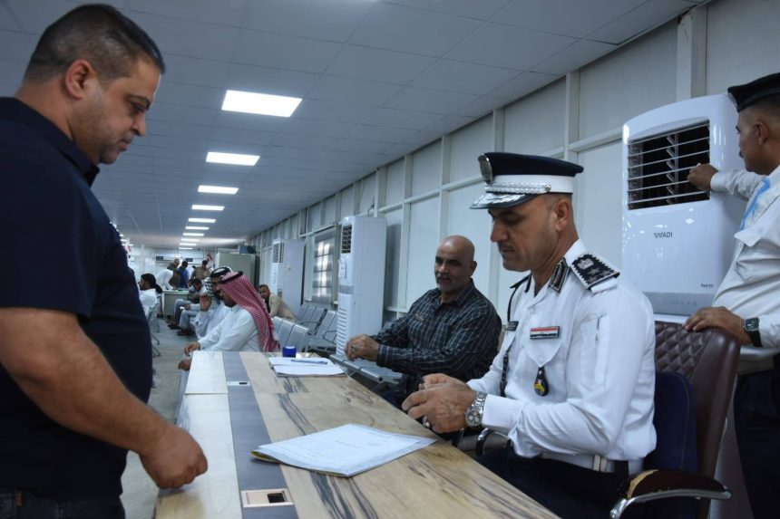 مدير المرور: أي معاملة مرورية أصولية تنجز خلال نصف ساعة