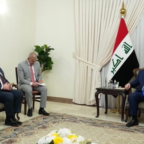 السوداني للقائم بالاعمال الامريكي: الاطار التنسيقي خوّل رئيس الوزراء بشأن حصر السلاح بيد الدولة
