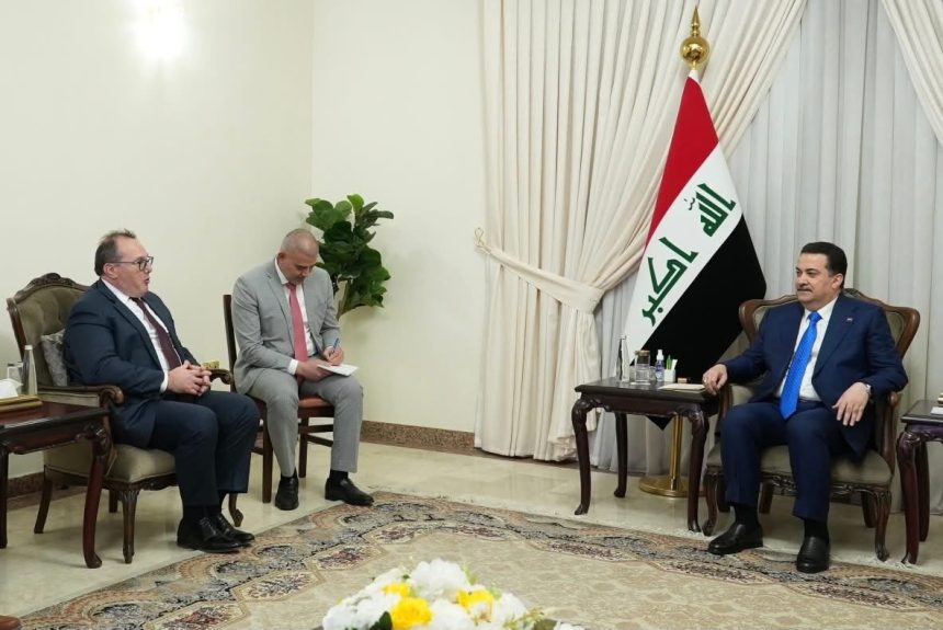 السوداني للقائم بالاعمال الامريكي: الاطار التنسيقي خوّل رئيس الوزراء بشأن حصر السلاح بيد الدولة