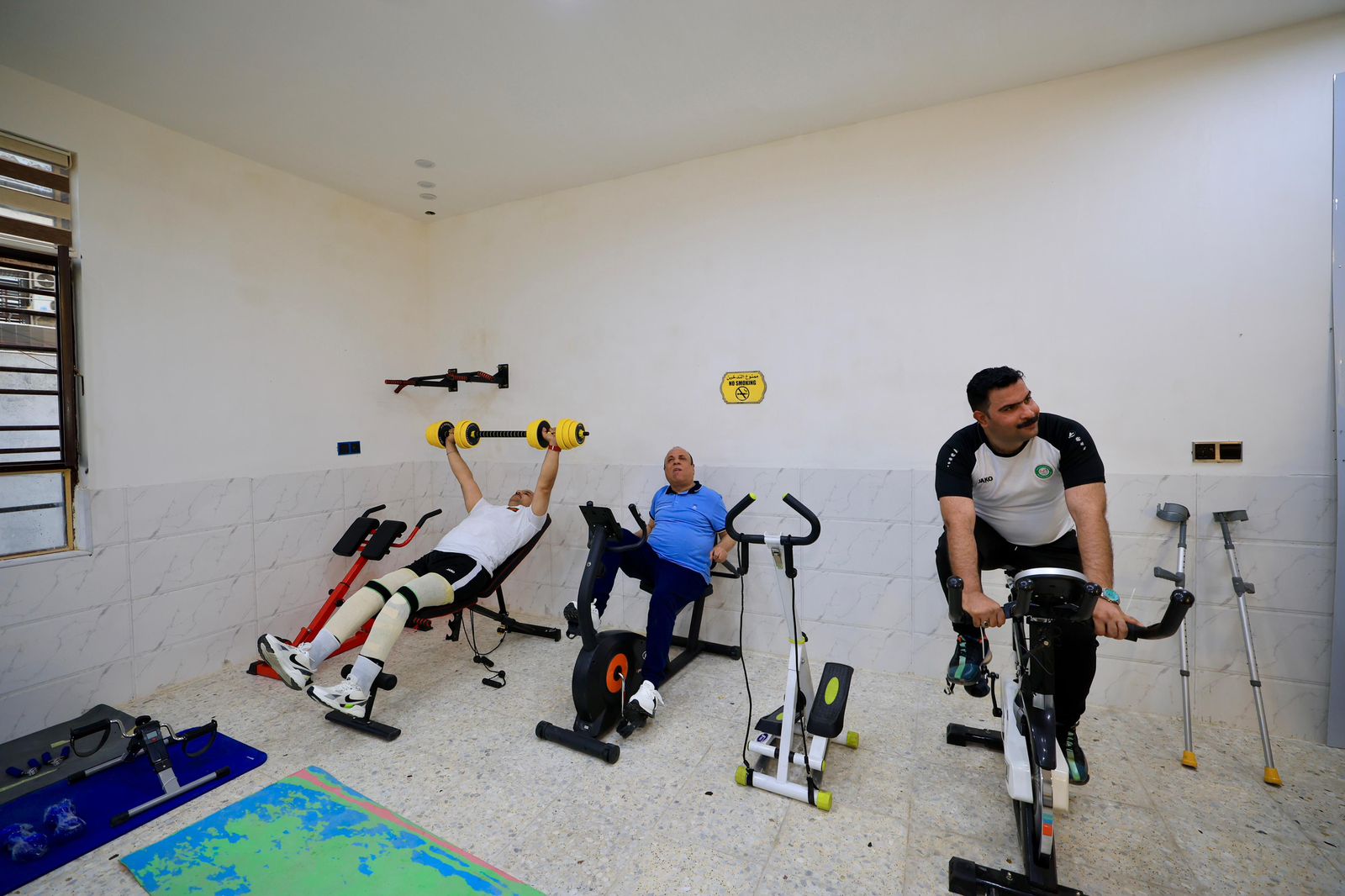 أمين بغداد عمار موسى يفتتح البناية الجديدة لتجمع ذوي الهمم في العراق