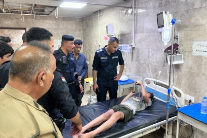 الدفاع المدني ينقذ شخصين ويخمد حريقاً في حي الجهاد جنوب غربي بغداد