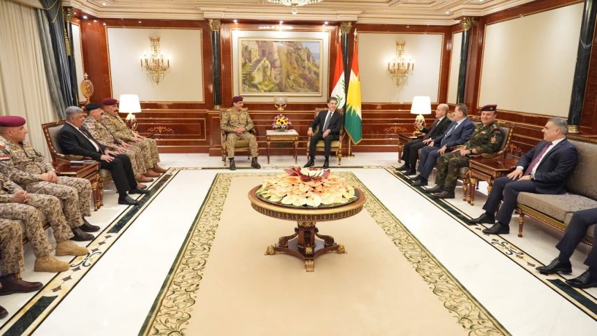 رئيس أركان الجيش يصل إلى اقليم كردستان لبحث مجموعة من القضايا المشتركة