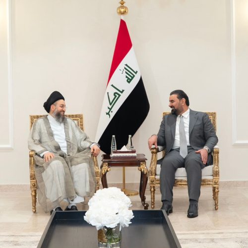 الحلبوسي والحكيم يؤكدان على أهمية الإسراع باستكمال الكابينة الوزارية