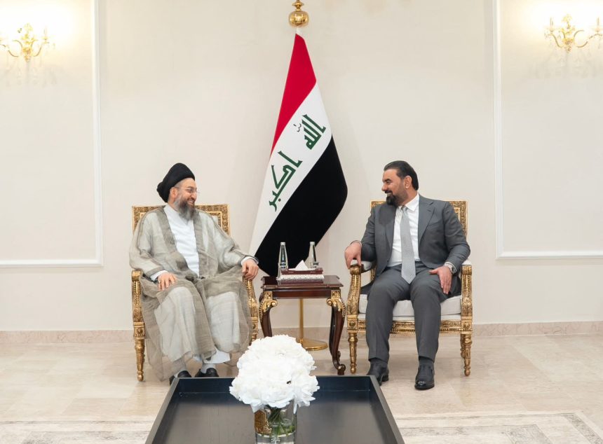 الحلبوسي والحكيم يؤكدان على أهمية الإسراع باستكمال الكابينة الوزارية