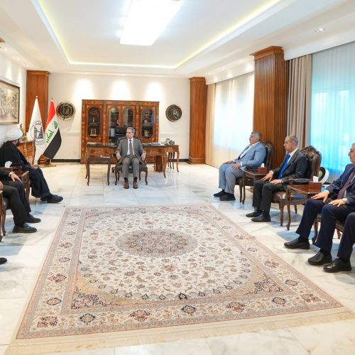 رئيس مجلس القضاء الأعلى يشيد بجهود هيئة الحج بعد فوزها بجائزة لبيتم