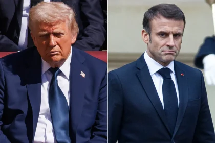 ترامب يهدد ماكرون: إما إلغاء ضريبة التكنولوجيا أو مواجهة جمارك بنسبة 100%