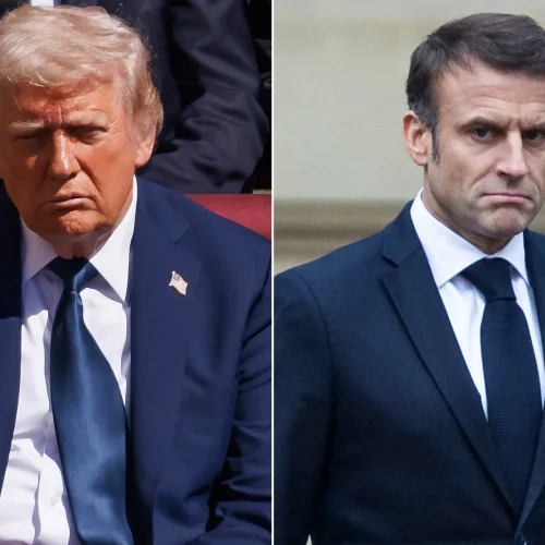 ترامب يهدد ماكرون: إما إلغاء ضريبة التكنولوجيا أو مواجهة جمارك بنسبة 100%