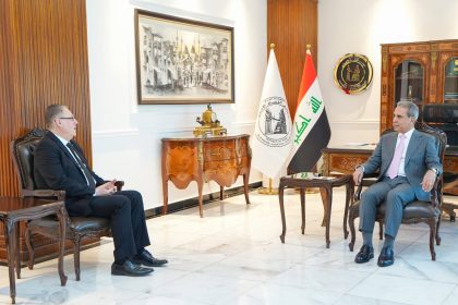 رئيس مجلس القضاء الأعلى يبحث مع مسؤول أممي تعزيز التعاون بمجالات دعم وتطوير برامج التحول الرقمي