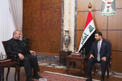 الزيدي للسفير الإيراني: نرحب باتفاق وقف إطلاق النار وندعم الجهود المبذولة لمنع استمرار الصراع