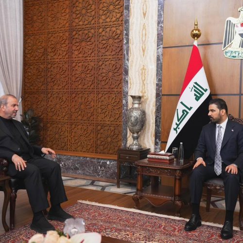 الزيدي للسفير الإيراني: نرحب باتفاق وقف إطلاق النار وندعم الجهود المبذولة لمنع استمرار الصراع
