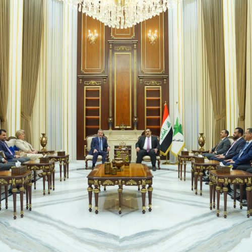 السامرائي ووفد حركة التغيير "كوران" يؤكدان أهمية استكمال الاستحقاقات الحكومية
