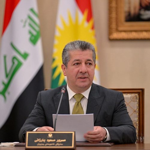 رئيس حكومة اقليم كردستان يرحب بتوقيع مذكرة التفاهم بين الولايات المتحدة وايران