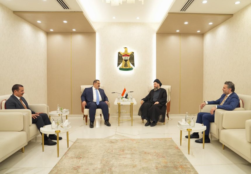 السامرائي والحكيم يبحثان مستجدات المشهد السياسي في البلاد
