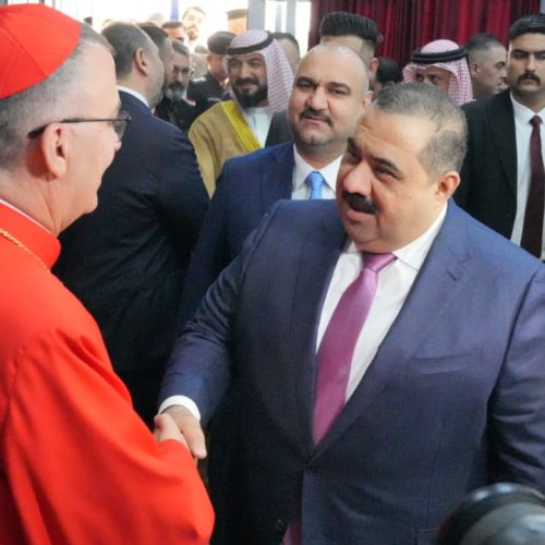 السامرائي يزور كنيسة القلب الأقدس في كركوك ويؤكد أهمية التعايش بين العراقيين