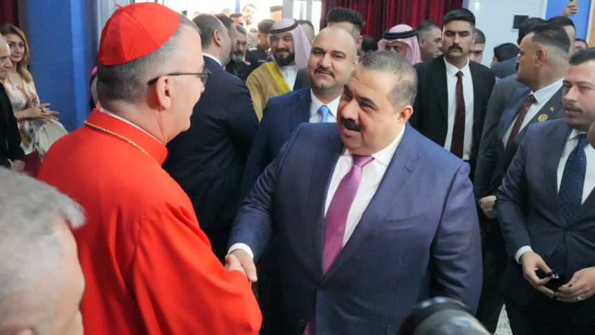 السامرائي يزور كنيسة القلب الأقدس في كركوك ويؤكد أهمية التعايش بين العراقيين