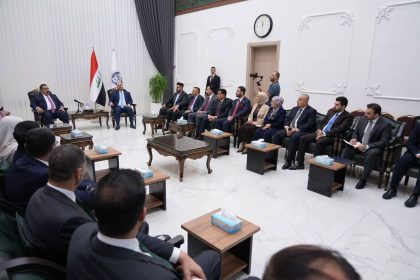 السامرائي يزور ديوان محافظة كركوك ويبحث عدداً من الملفات الخدمية والتنموية