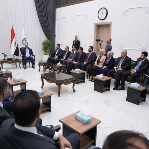 السامرائي يزور ديوان محافظة كركوك ويبحث عدداً من الملفات الخدمية والتنموية
