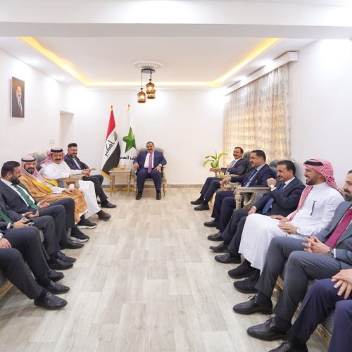 السامرائي يزور مكتب تحالف العزم في كركوك ويؤكد أهمية التواصل مع المواطنين ومتابعة قضاياهم