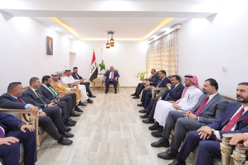 السامرائي يزور مكتب تحالف العزم في كركوك ويؤكد أهمية التواصل مع المواطنين ومتابعة قضاياهم