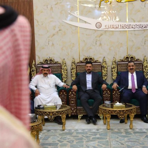 السامرائي يؤكد أهمية الدور الذي تضطلع به العشائر العراقية في تعزيز السلم المجتمعي