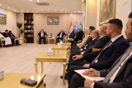 السامرائي يزور مقر الجبهة التركمانية في كركوك ويؤكد أهمية الشراكة الوطنية