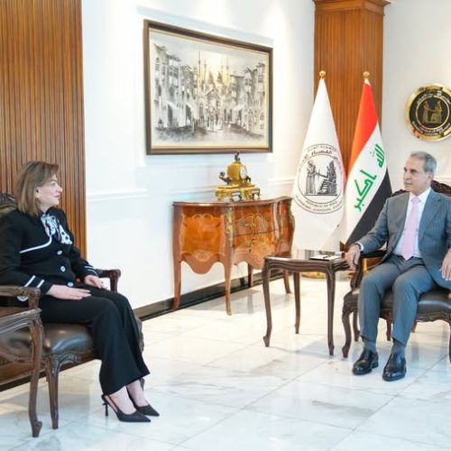 رئيس مجلس القضاء الأعلى ووزيرة البيئة يبحثان إلزام الجهات الملوثة للبيئة بإزالة التلوث وتعويض المتضررين
