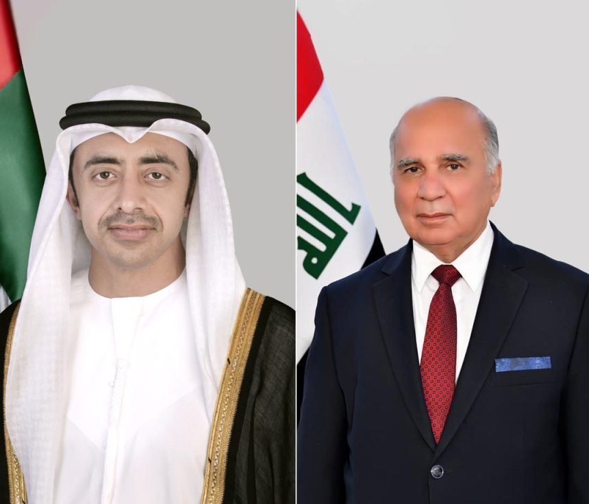 وزير الخارجية لنظيره الإماراتي: العراق يرفض الحرب واستمرارها أو توسيع نطاقها