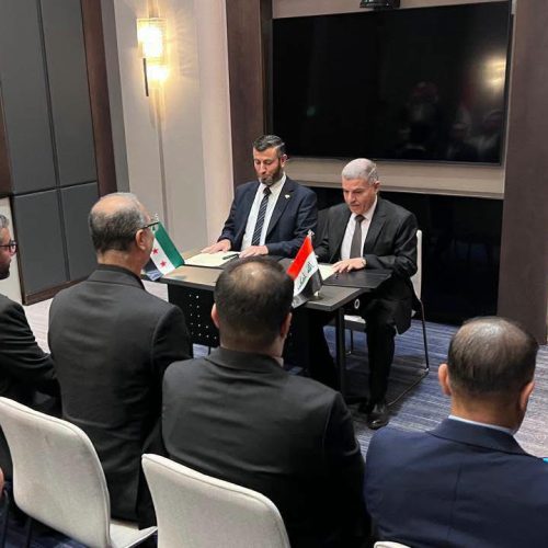 العراق يوقع محضراً فنياً مشتركاً مع سوريا لتعزيز التعاون بإدارة الموارد المائية