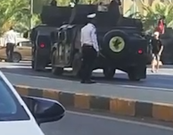 بالفيديو.. انتشار قوات مكافحة الإرهاب في ساحة الخلاني نزولاً من جسر السنك وسط بغداد