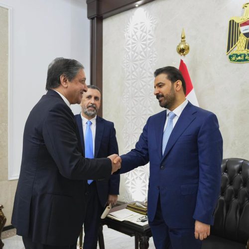 الزيدي يتسلم دعوة رسمية لزيارة باكستان