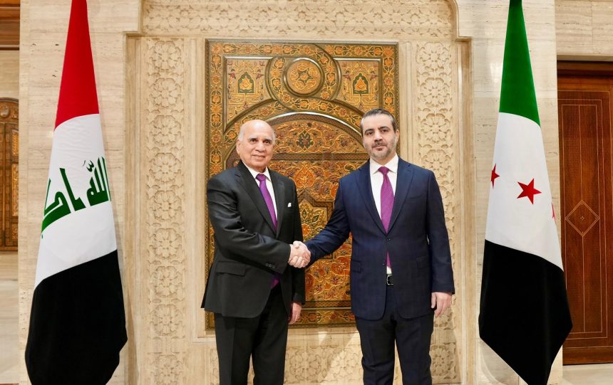 العراق وسوريا يتفقان على تشكيل لجنة عليا للتنسيق المشترك بين البلدين