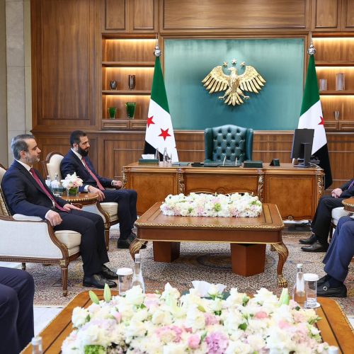 وزير الخارجية: بحثنا مع الرئيس السوري إنشاء أنبوب نفط برعاية شركة أجنبية