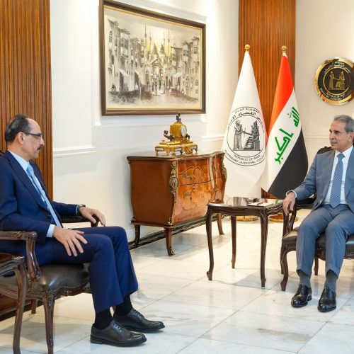 رئيس مجلس القضاء يبحث مع رئيس جهاز المخابرات التركي متابعة القضايا الخاصة بمكافحة الإرهاب