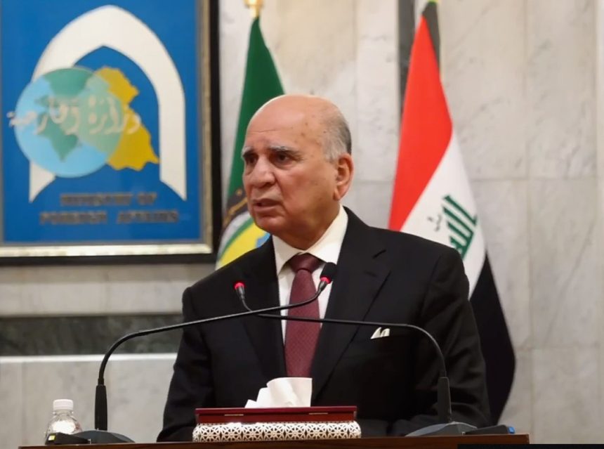وزير الخارجية: السياسة العراقية الجديدة تستند على مبدأ حصر السلاح بيد الدولة