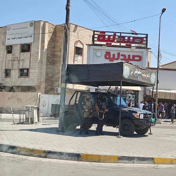 بالصور.. انتشار قوات خاصة بالمناطق القريبة من الخضراء ضمن خطة ملاحقة المطلوبين
