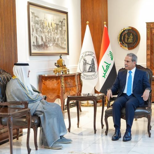 رئيس مجلس القضاء الأعلى والبديوي يبحثان التعاون بين العراق ودول مجلس التعاون الخليجي بالمجالات القضائية