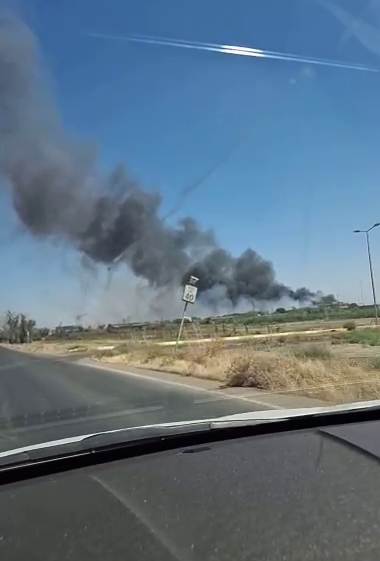 مطار بغداد: الحريق المتداول عبر صفحات التواصل بعيد عن منشآت التشغيلية وتم اخماده