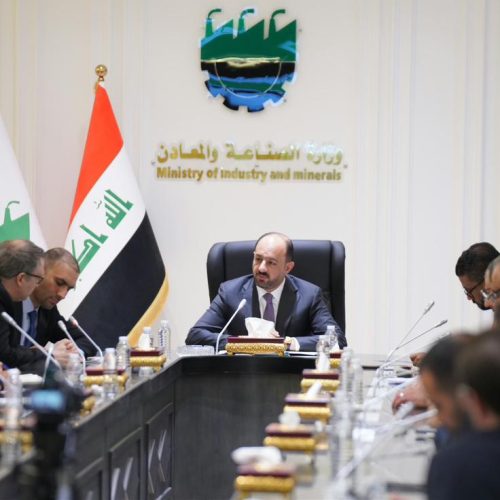 وزير الصناعة والمعادن يؤكد أهميةَ العلاقات الاقتصادية والاستثمارية بين العراق وتركيا